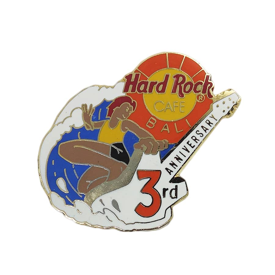 Hard Rock CAFE ブローチ ハードロックカフェ BALI サーフィン