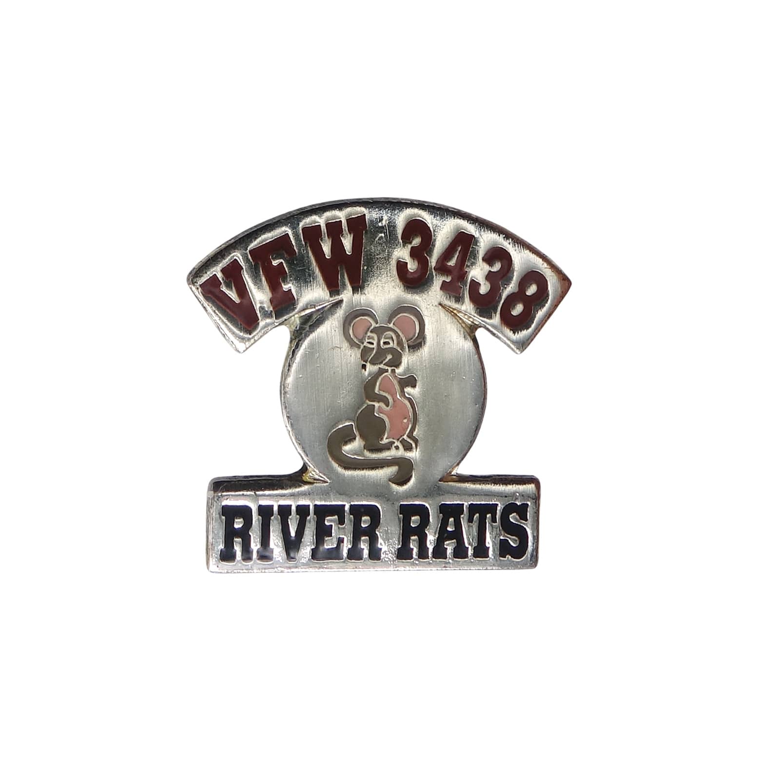 VFW 第3438支部 RIVER RATS ピンズ 海外戦役退役軍人会