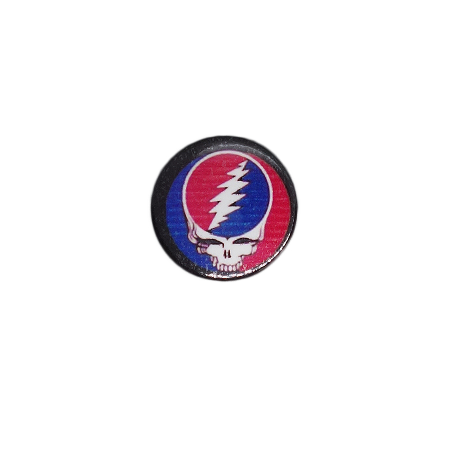 Grateful Dead グレイトフル デッド 缶バッジ バッチ ロックバンド スカル