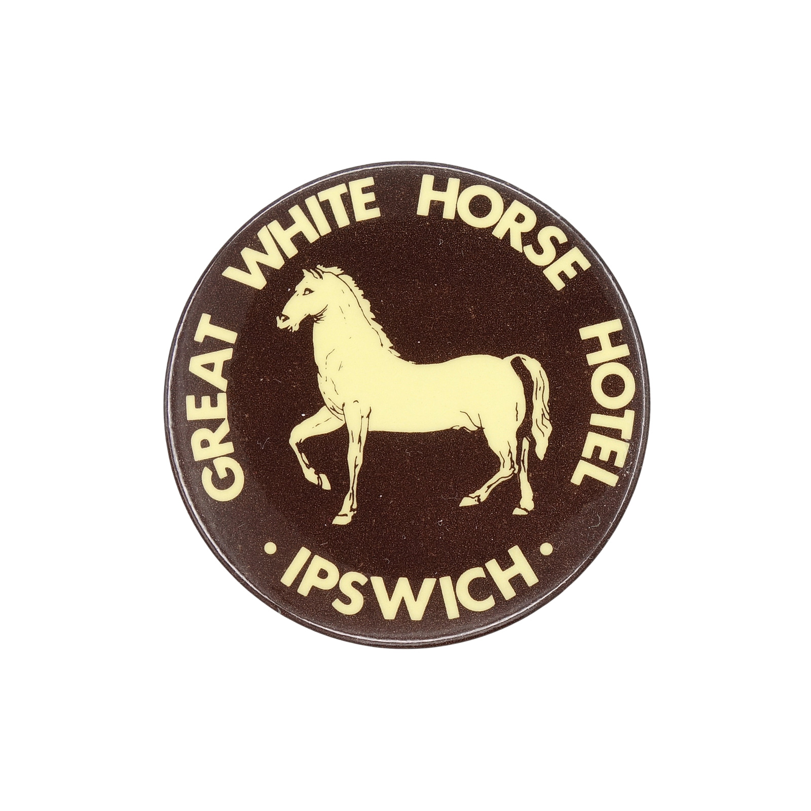 GREAT WHITE HORSE HOTEL 缶バッジ バッチ