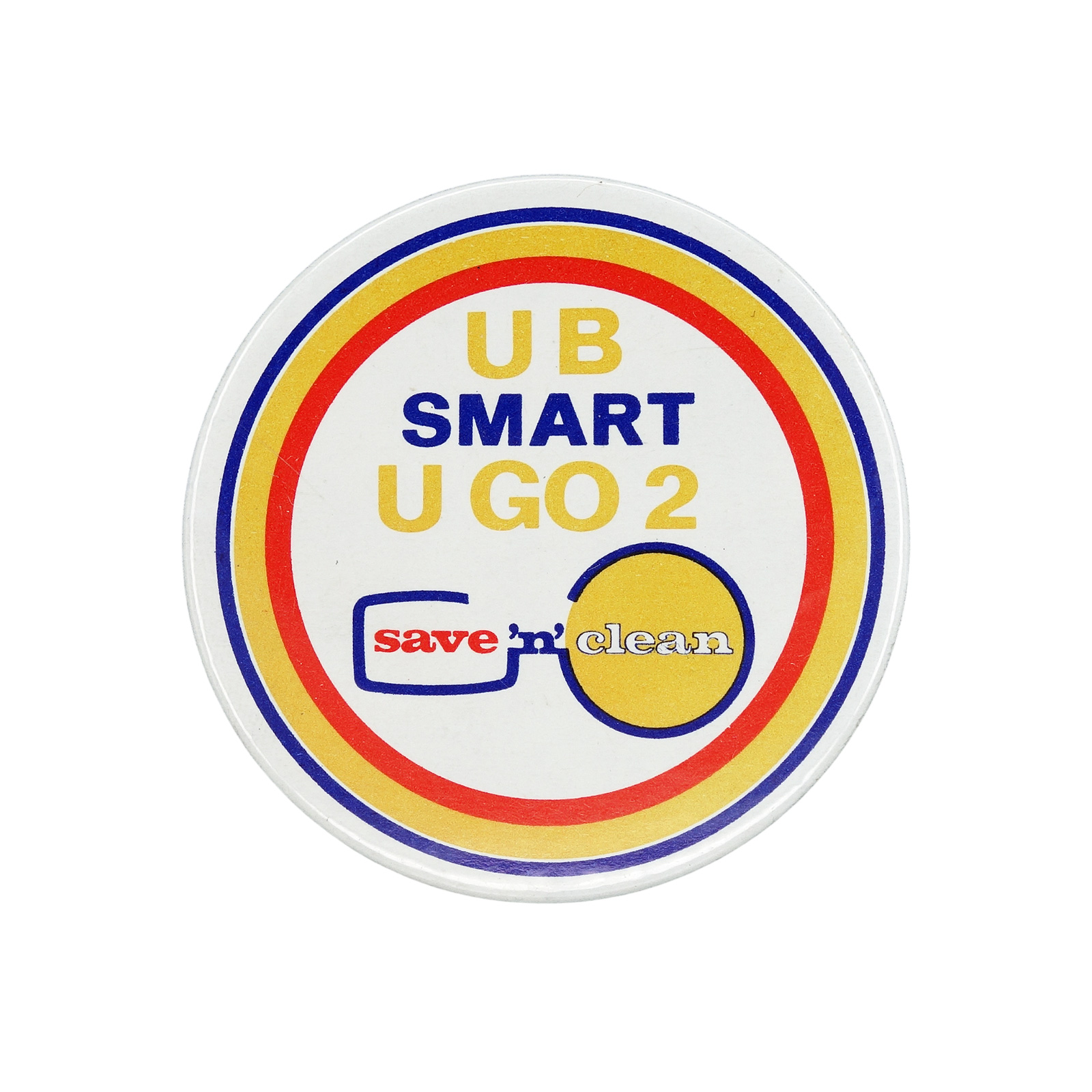 Save 'n' Clean 缶バッジ バッチ UB SMART U GO 2