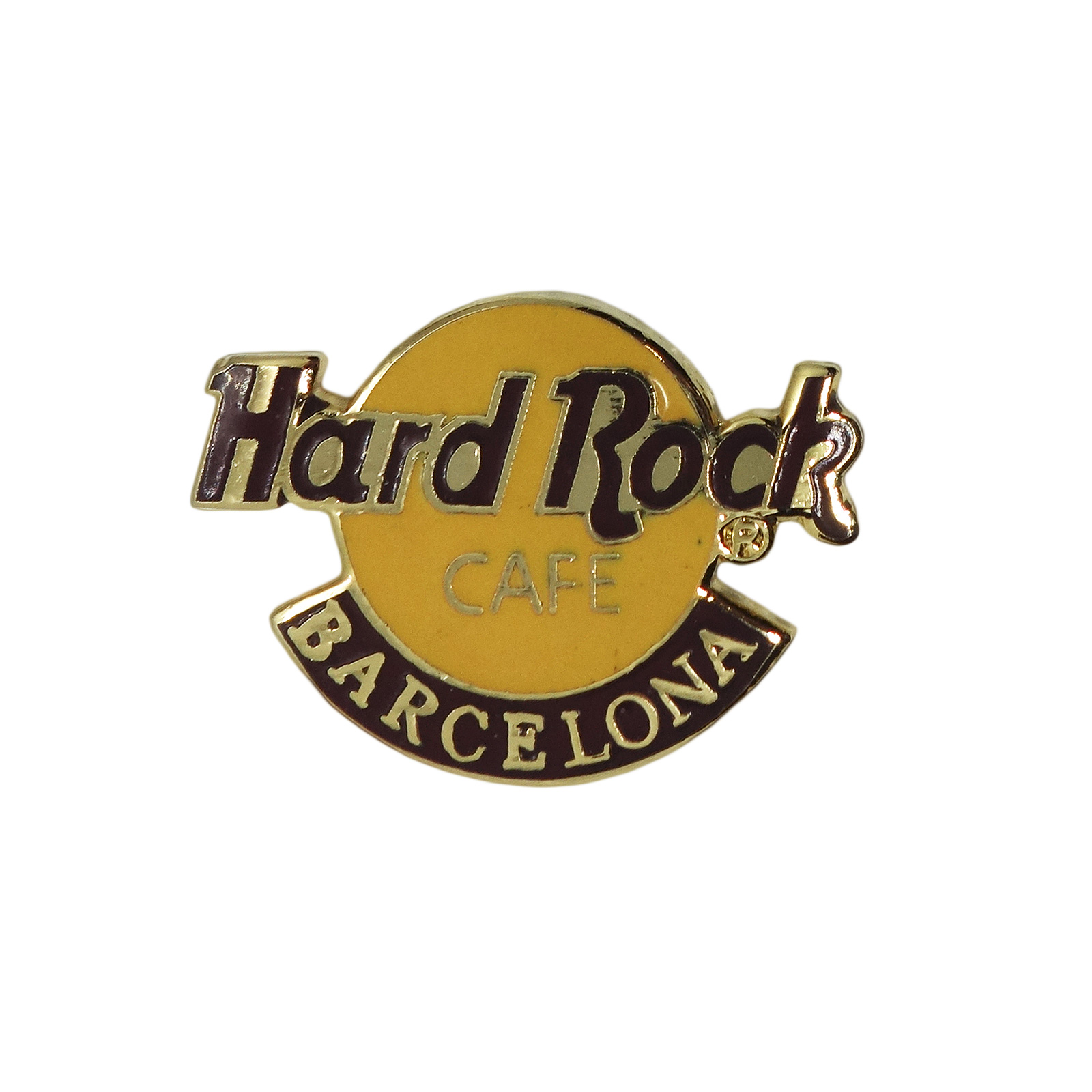 Hard Rock CAFE ピンズ ハードロックカフェ BARCELONA 留め具付き