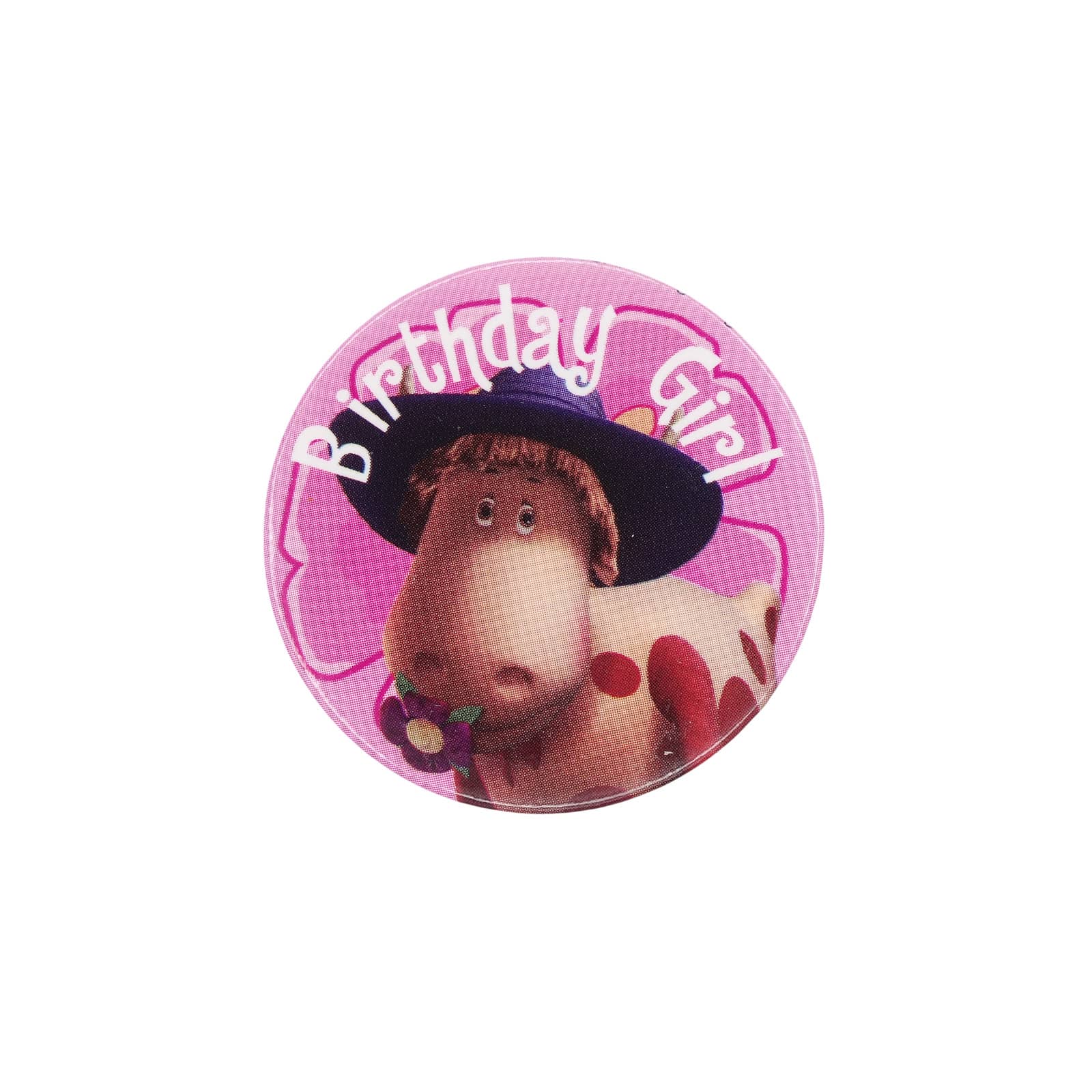 Birthday Girl エルミントルード 缶バッジ バッチ 誕生日