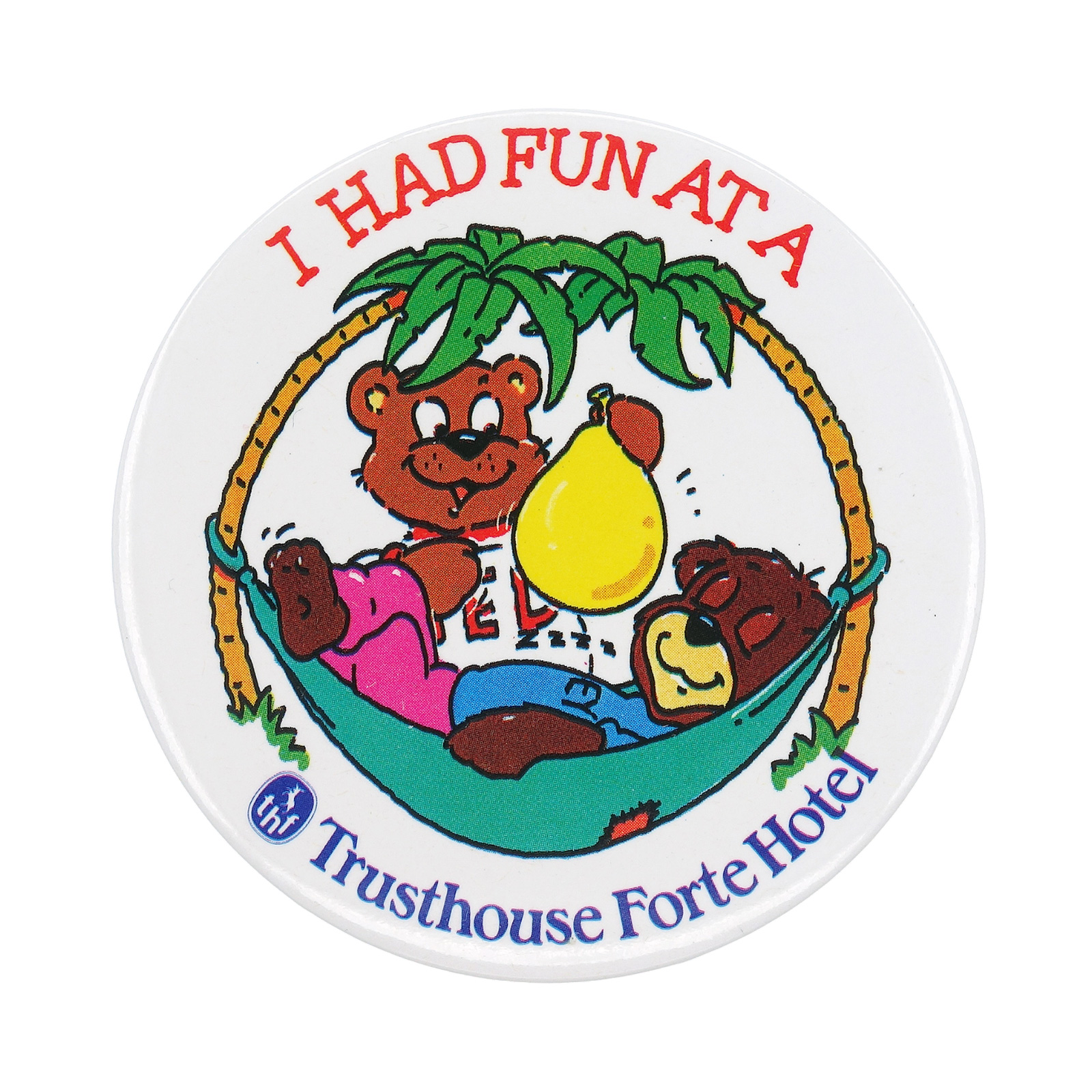 Trusthouse Forte Hotel トラストハウス・フォルテ 缶バッジ バッチ