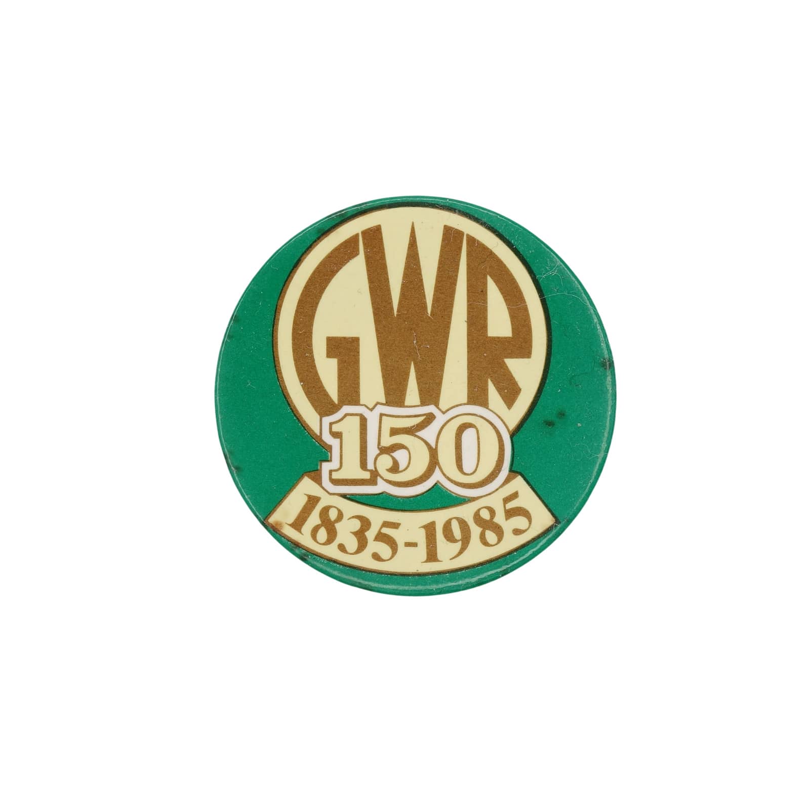 GWR グレート・ウェスタン鉄道 創業150周年 缶バッジ バッチ