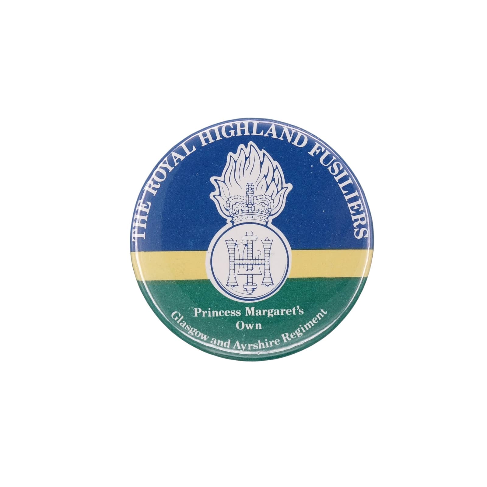 THE ROYAL HIGHLAND FUSILIERS 缶バッジ バッチ 王立ハイランド歩兵連隊
