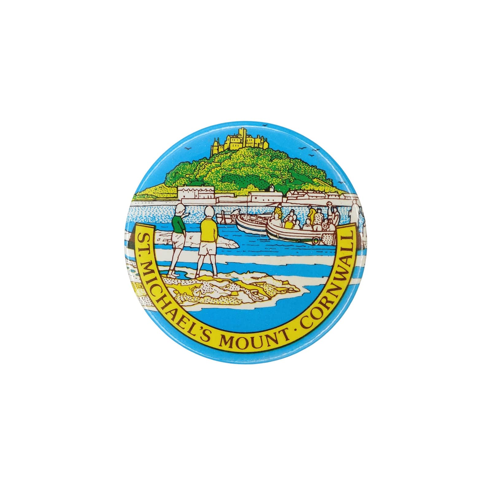 ST. MICHAEL'S MOUNT セント・マイケルズ・マウント 缶バッジ バッチ