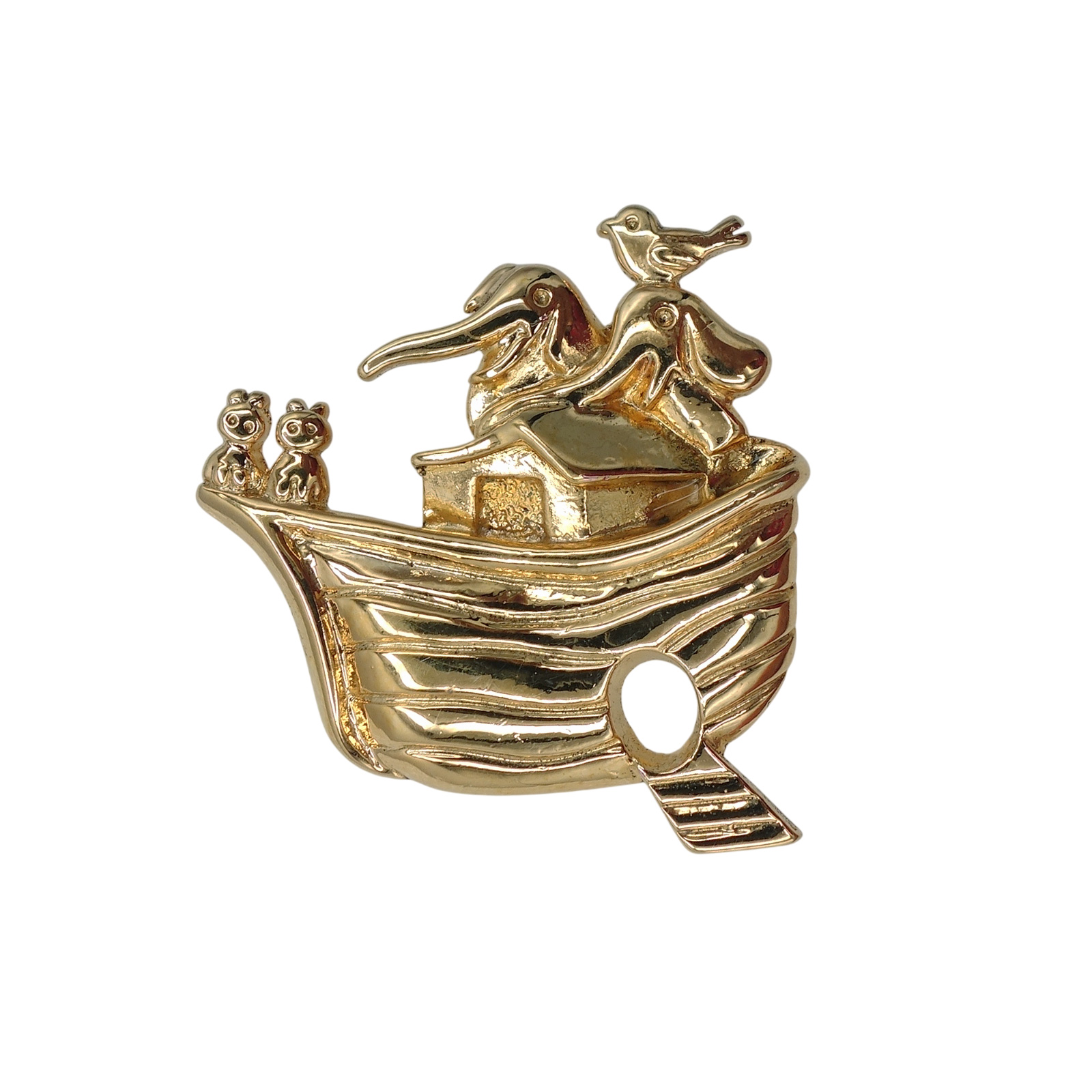 ノアの方舟 ピンズ 金色