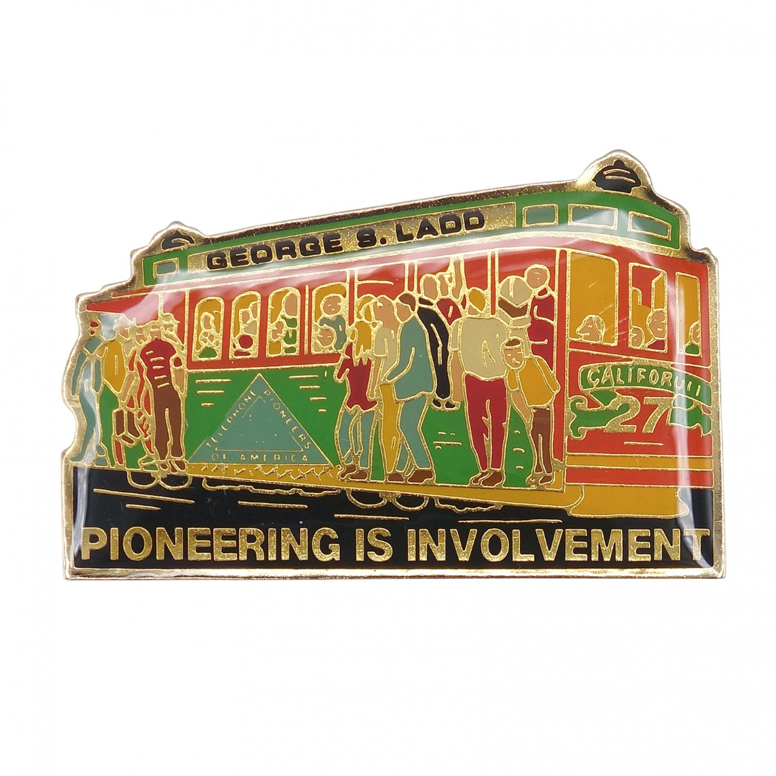 TELEPHONE PIONEERS OF AMERICA ケーブルカー ピンズ ボランティア団体