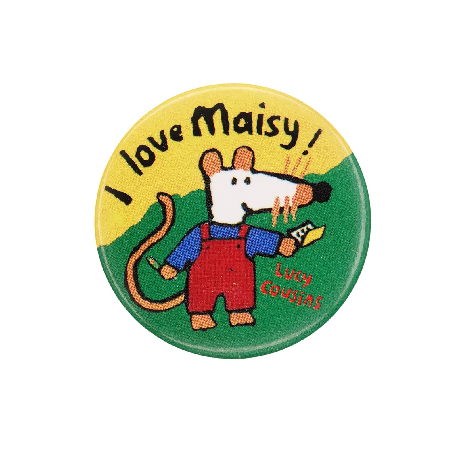 I love Maisy メイシーちゃん 缶バッジ バッチ ルーシー・カズンズ