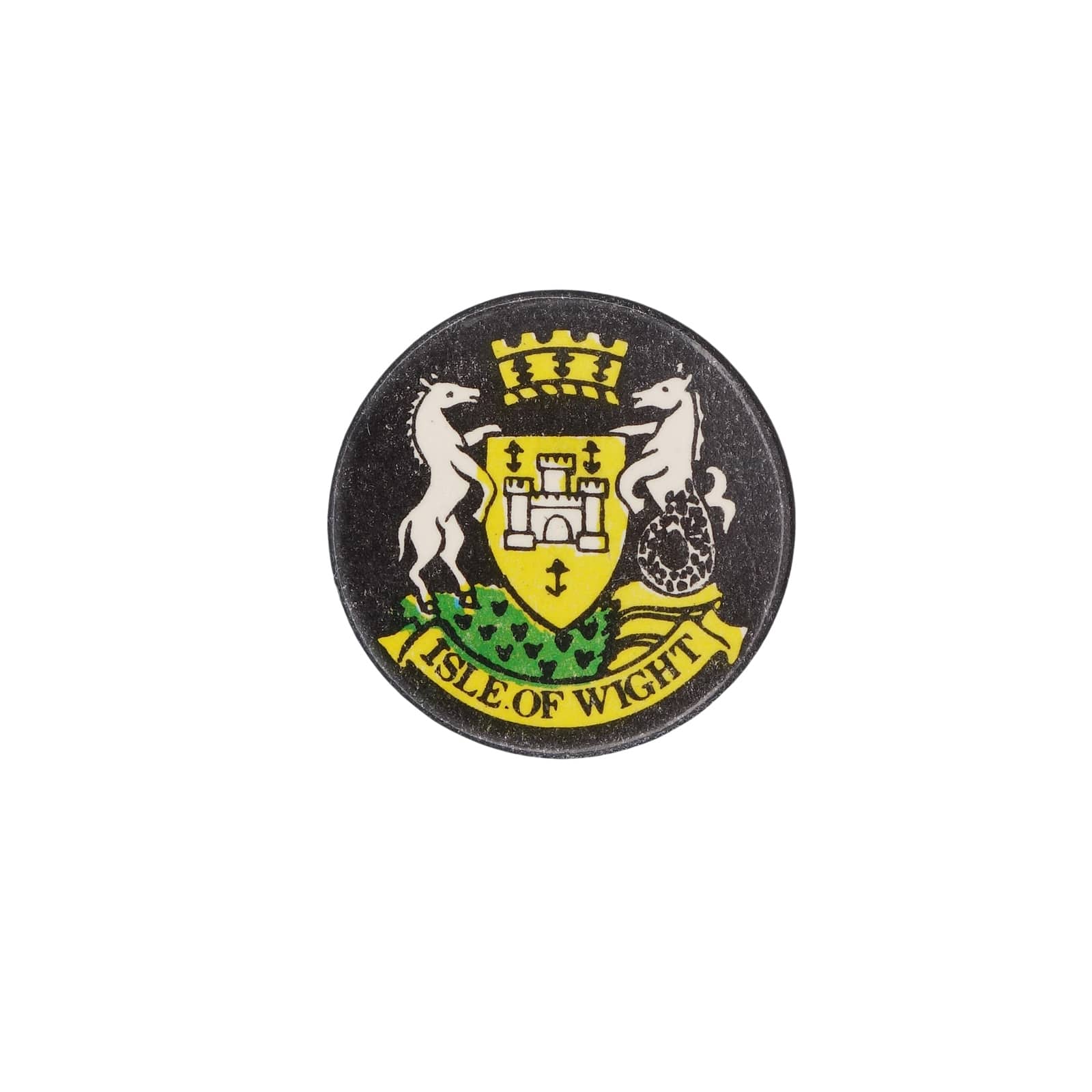 ISLE OF WIGHT ワイト島 缶バッジ バッチ ビンテージ
