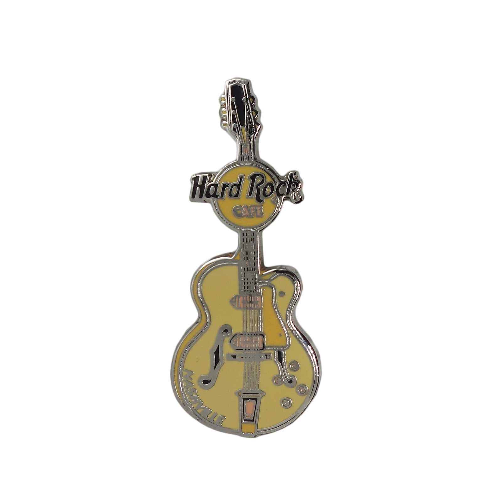 Hard Rock CAFE ギター ピンズ ハードロックカフェ NASHVILLE 留め具付き