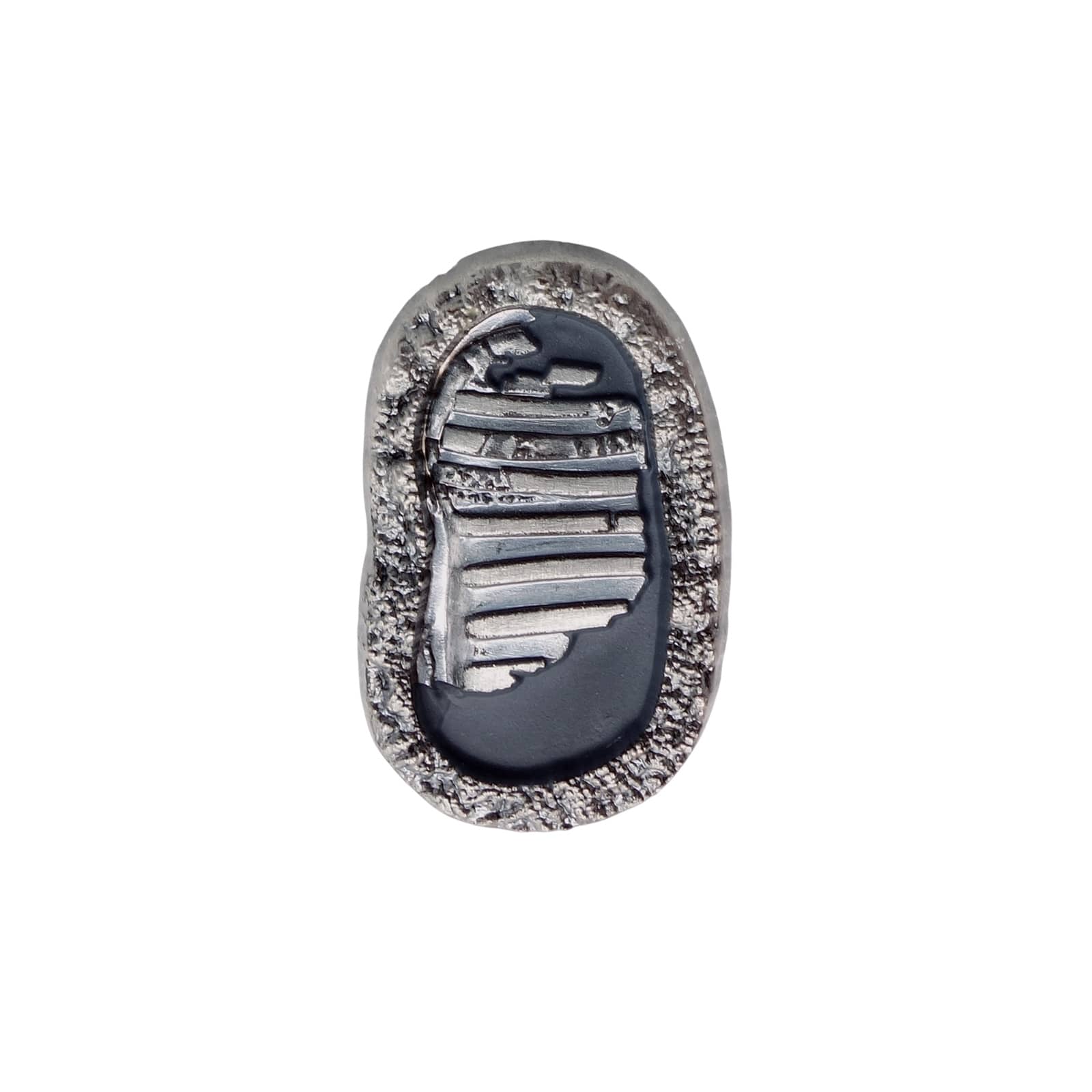 NASA アポロ11号 月面での足跡 ピンズ