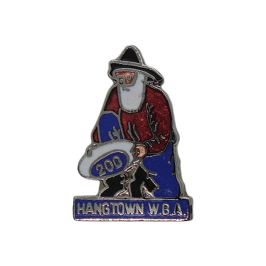 HANGTOWN WBA ボウリング ピンバッチブローチ 坑夫