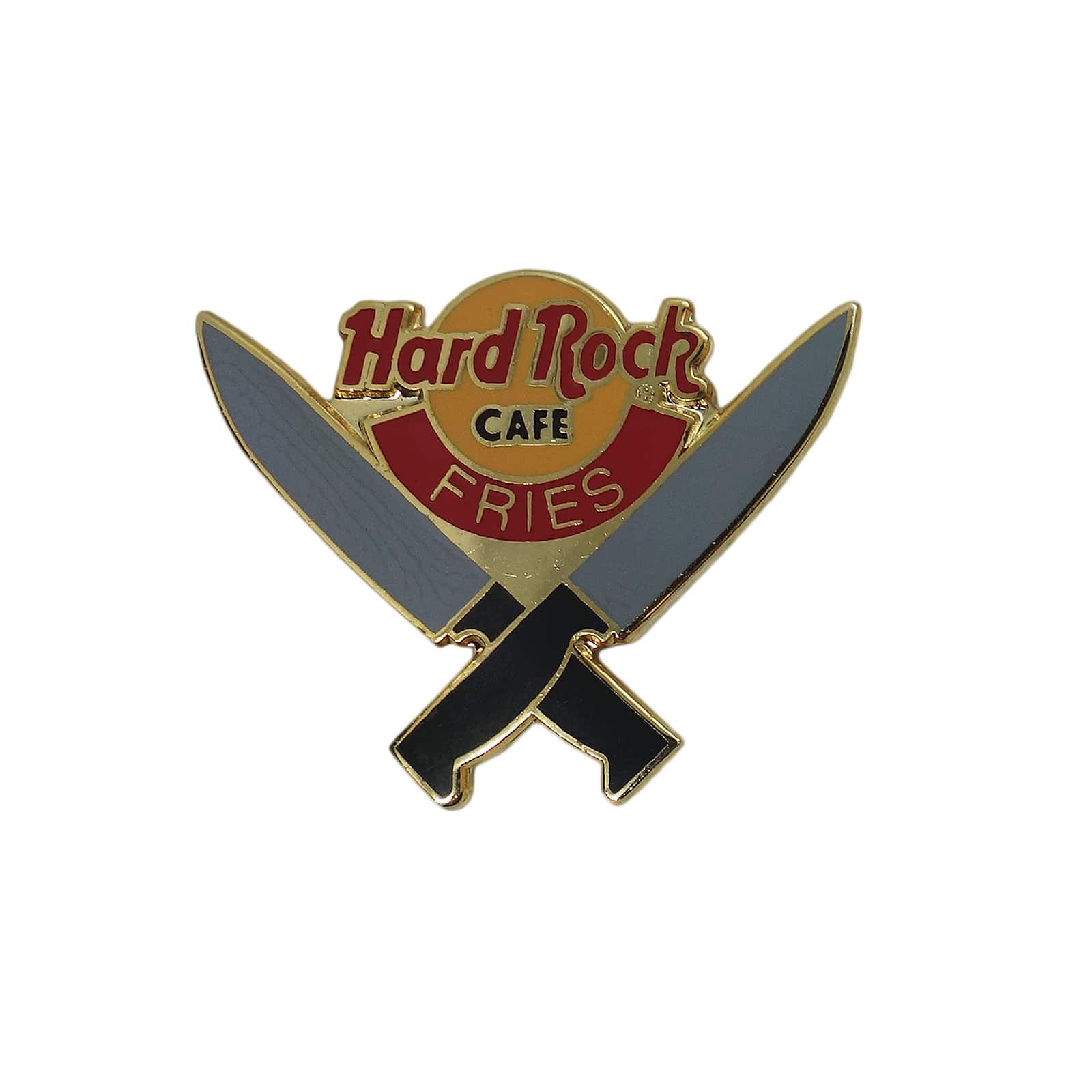 Hard Rock CAFE FRIES スタッフ ピンズ ハードロックカフェ 留め具付き