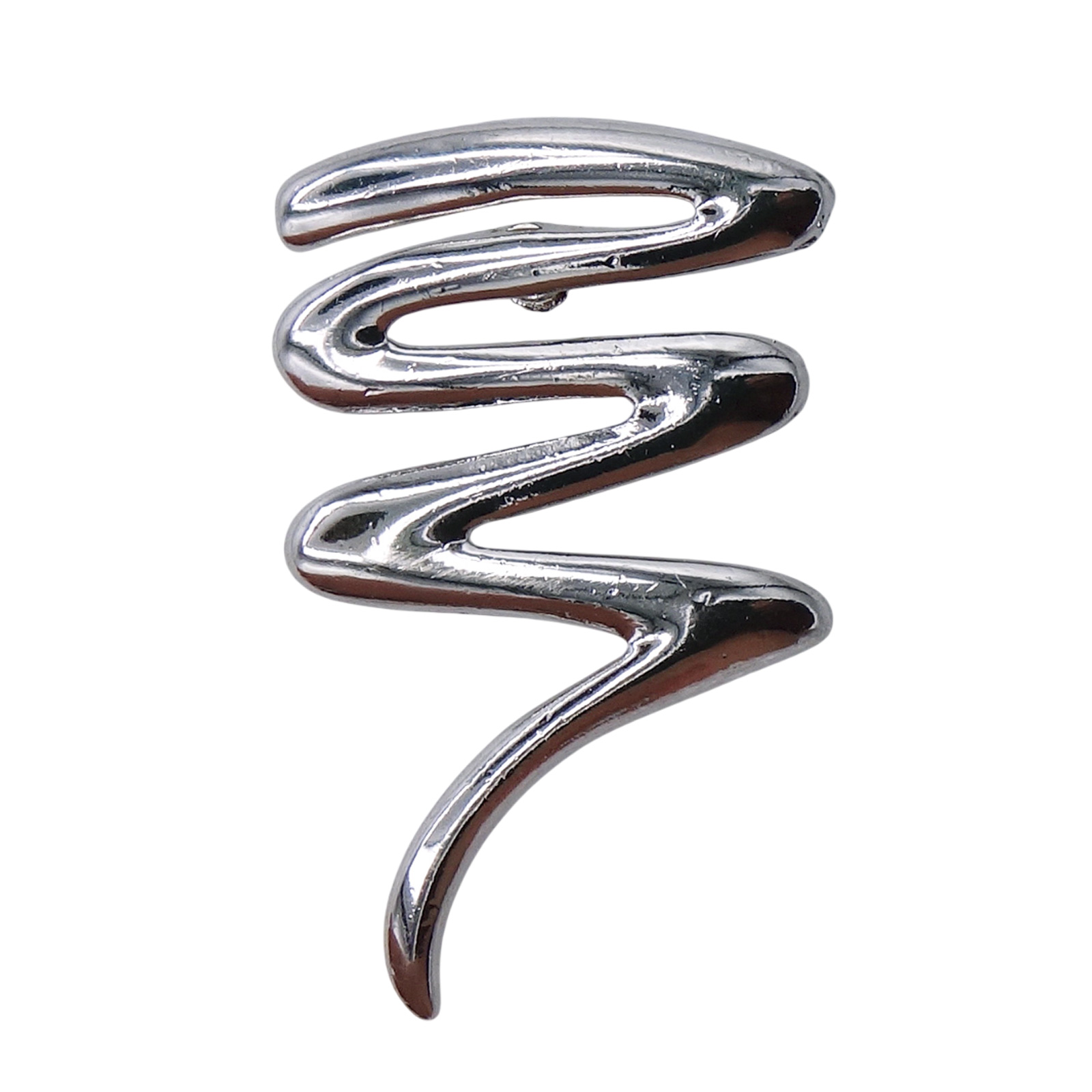 ジグザグ ピンズ 銀色