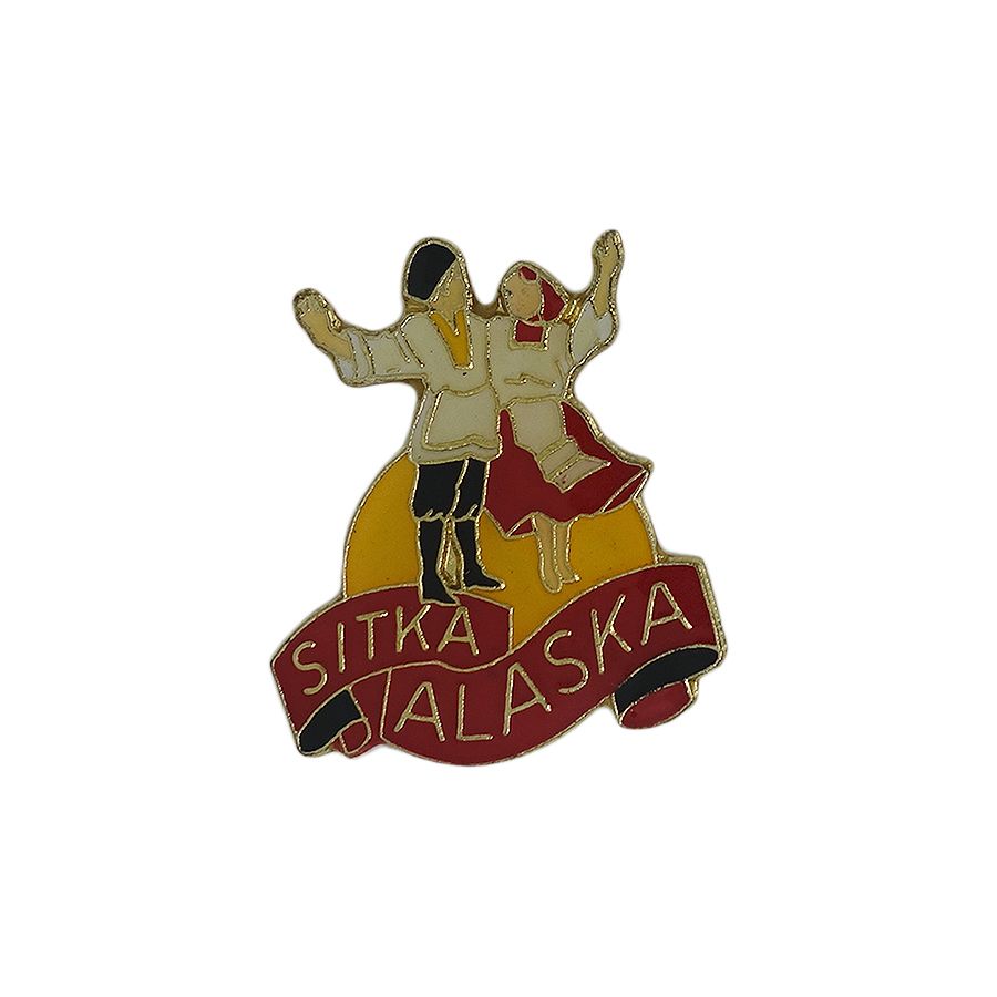 SITKA ALASKA ピンズ フォークダンス 留め具付き