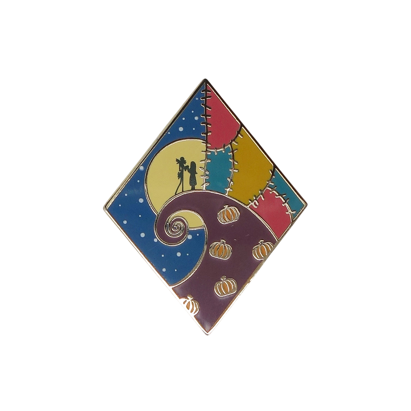 ナイトメアー・ビフォア・クリスマス ピンズ ジャックとサリー