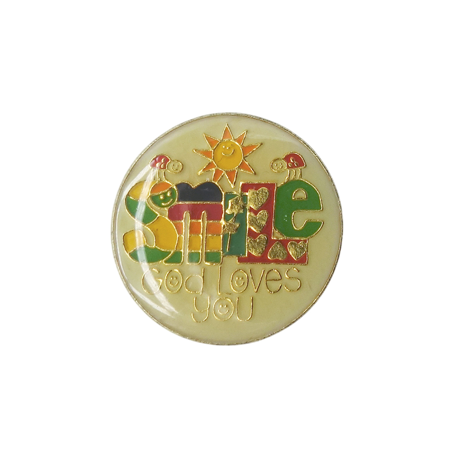Smile God Loves You ピンズ