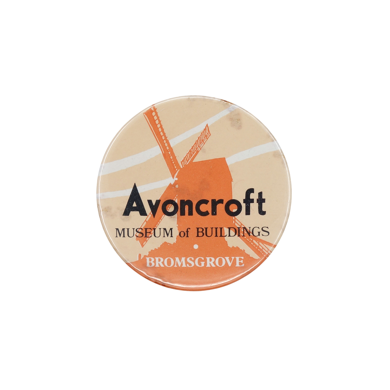 Avoncroft MUSEUM of BUILDINGS 缶バッジ エイボンクロフト歴史建築博物館