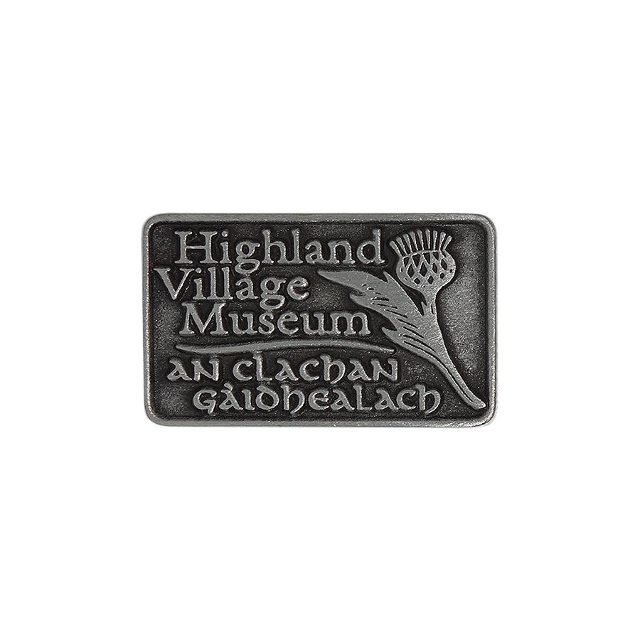 Highland Village Museum ピンズ 博物館 ピューター 留め具付き