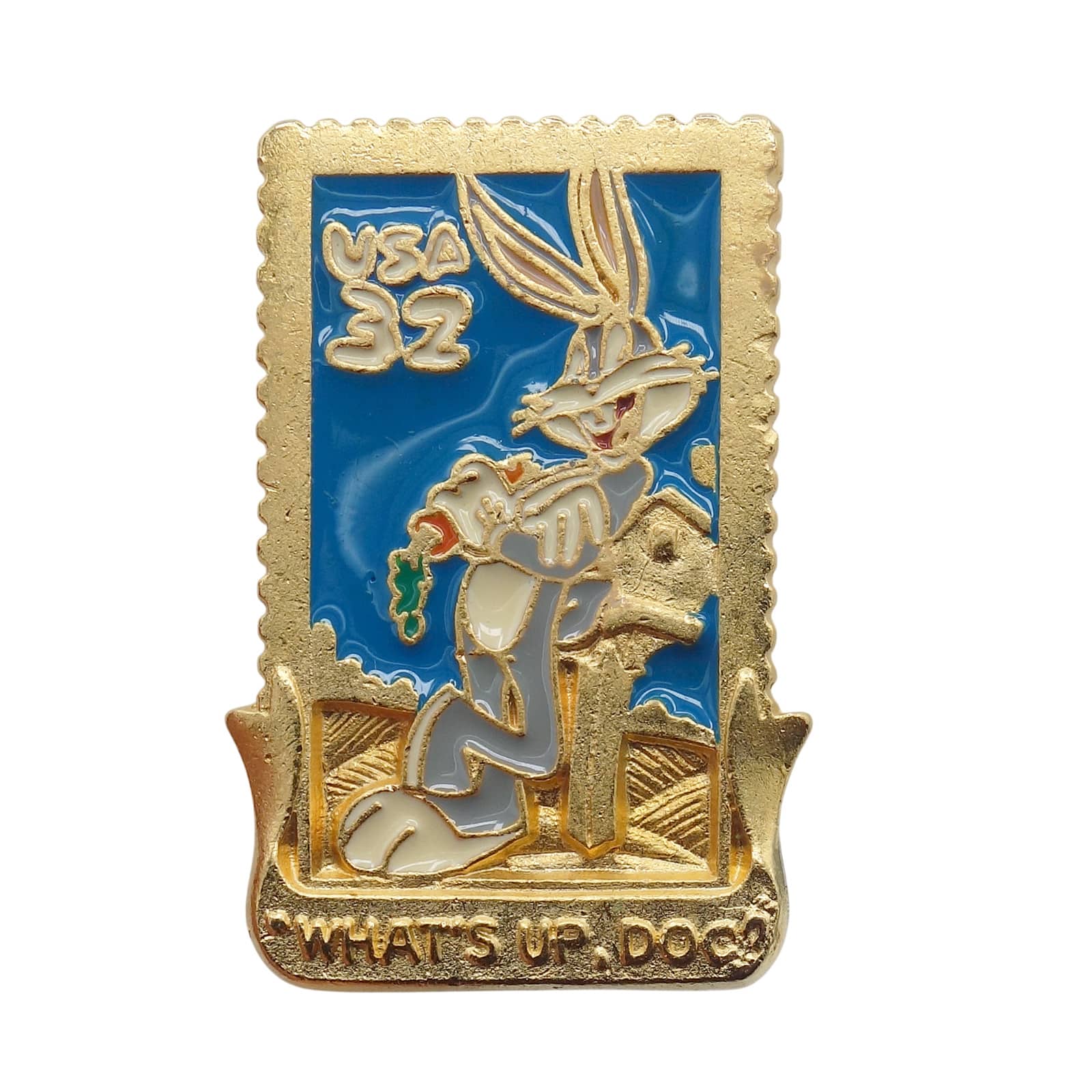 バッグスバニー 切手型 ピンズ Looney Tunes Stamp Collection
