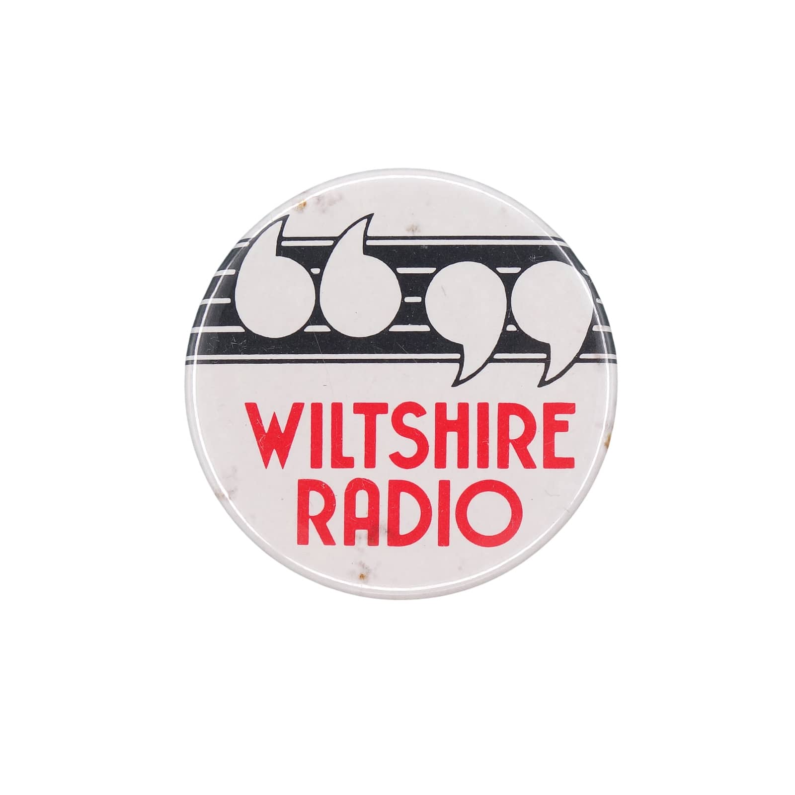 WILTSHIRE RADIO ラジオ局 缶バッジ バッチ