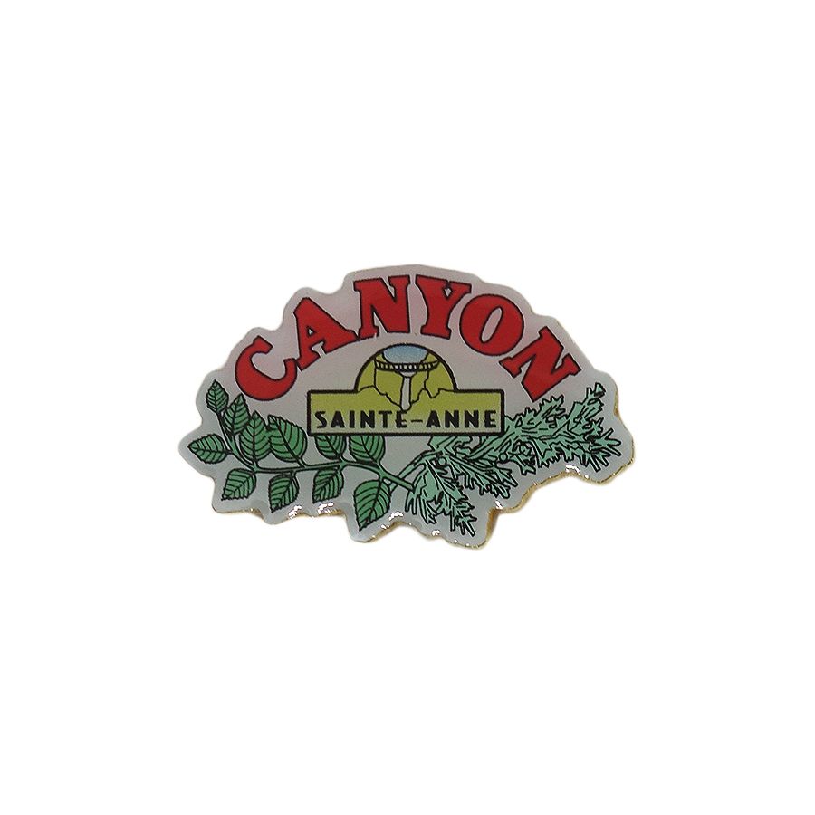 CANYON SAINTE-ANNE ピンズ カナダ 留め具付き