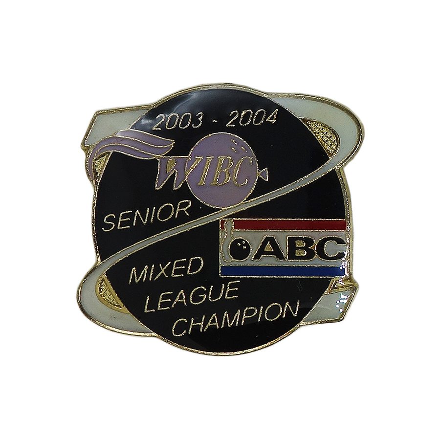 WIBC ABC ボウリング ピンズ SENIOR MIXED LEAGUE CHAMPION