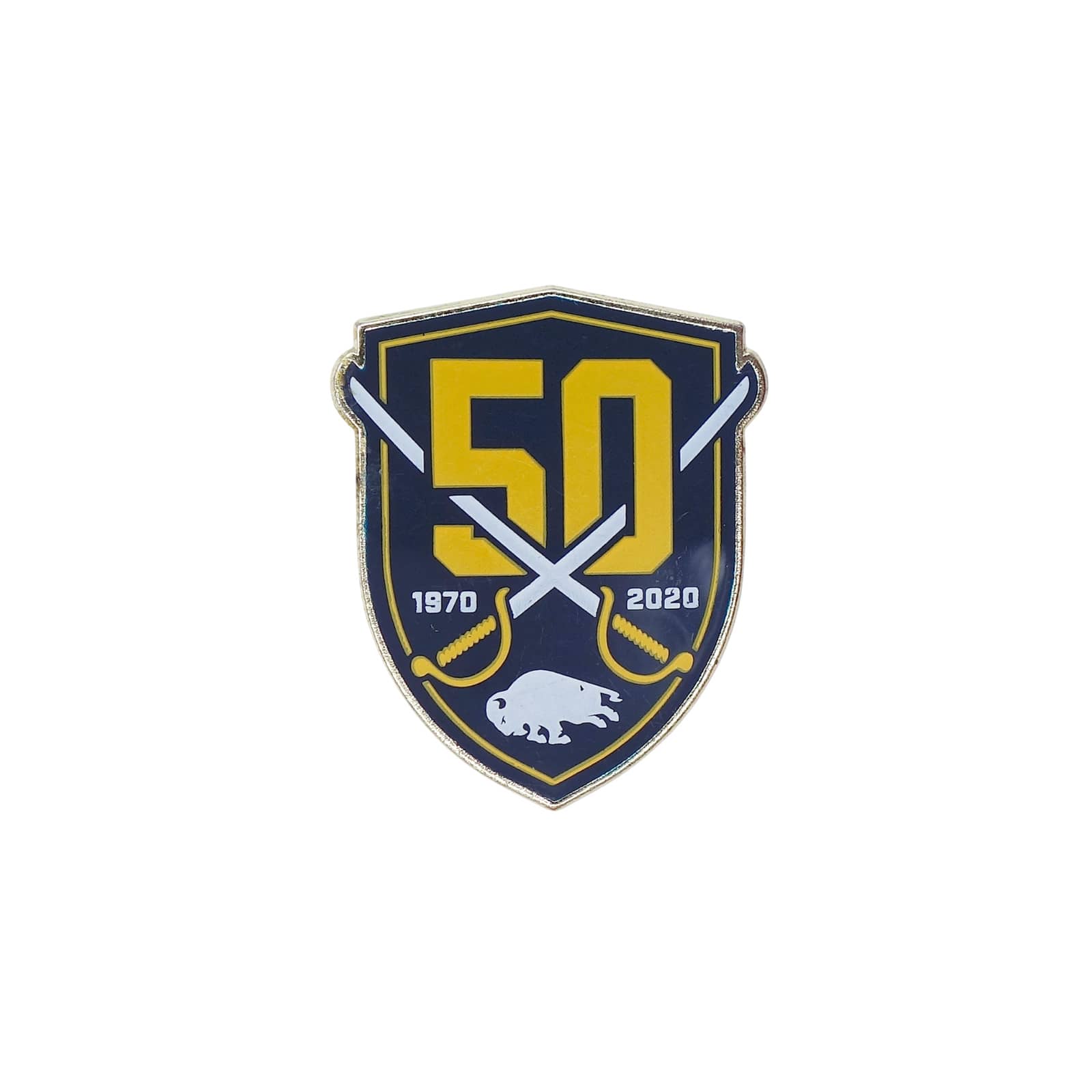 NHL バッファロー・セイバーズ Buffalo Sabres 創設50周年 ピンズ アイスホッケー