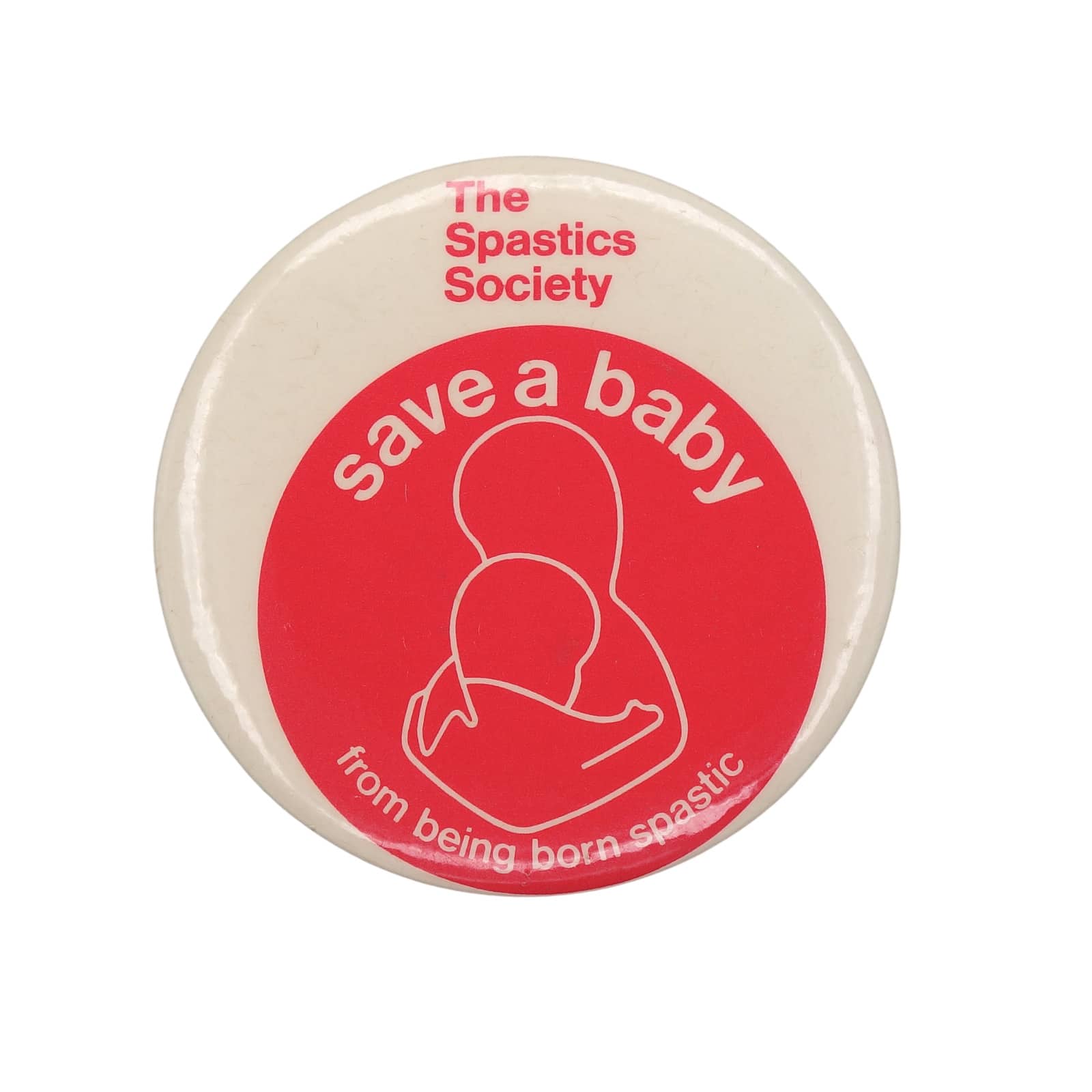 The Spastics Society チャリティ団体 缶バッジ バッチ