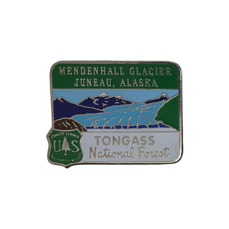 TONGASS National Forest ピンズ トンガス国立森林公園 留め具付き