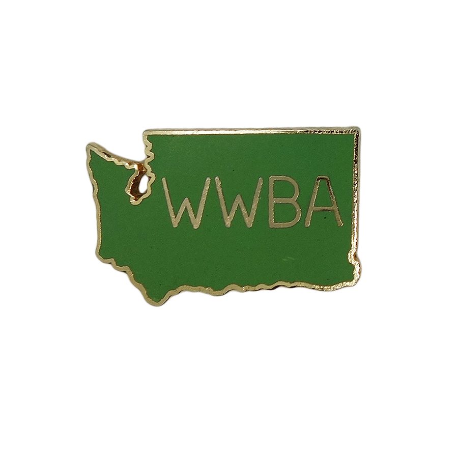 WWBA ボウリング ピンズ ワシントン州 地図型