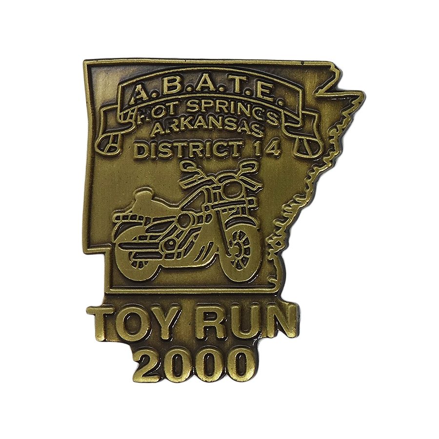 ABATE Toy Run バイカー ピンズ