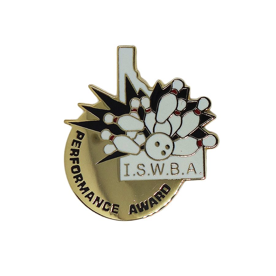 ISWBA ボウリング ピンズ PERFORMANCE AWARD アイダホ州