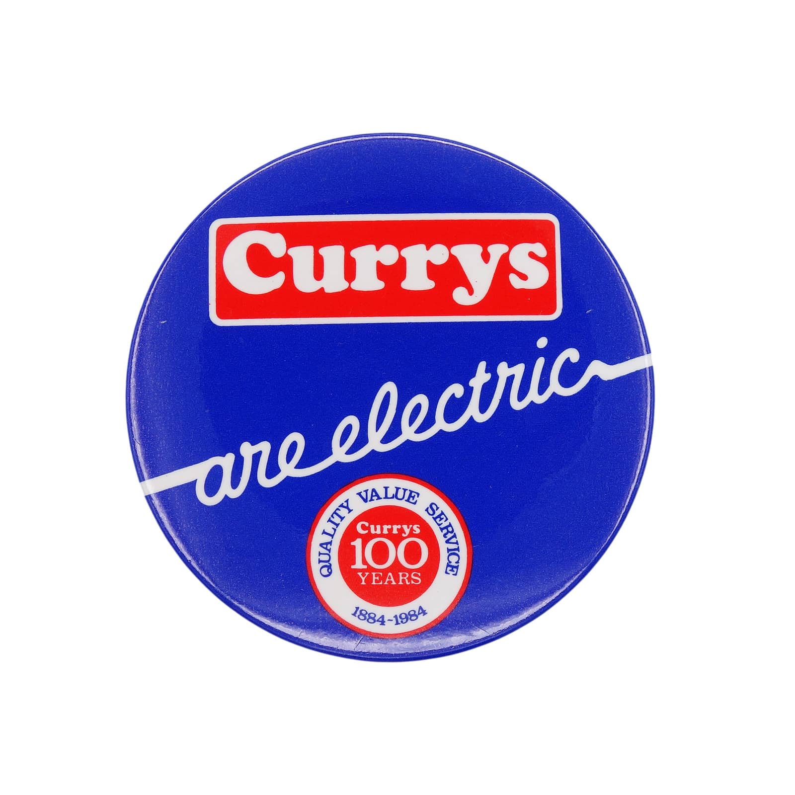 Currys 電化製品小売業者 缶バッジ バッチ