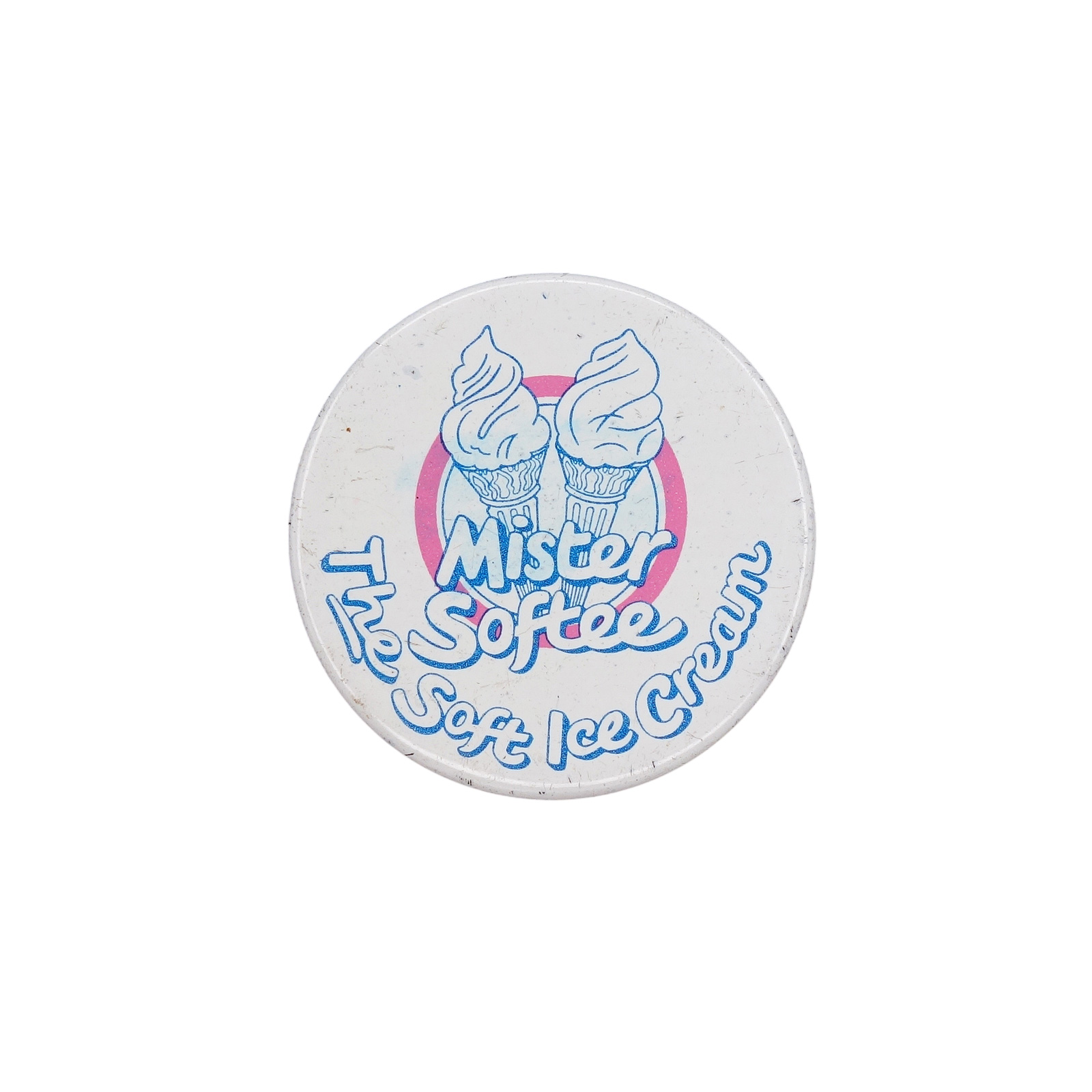 Mister Softee アイスクリーム業者 缶バッジ バッチ