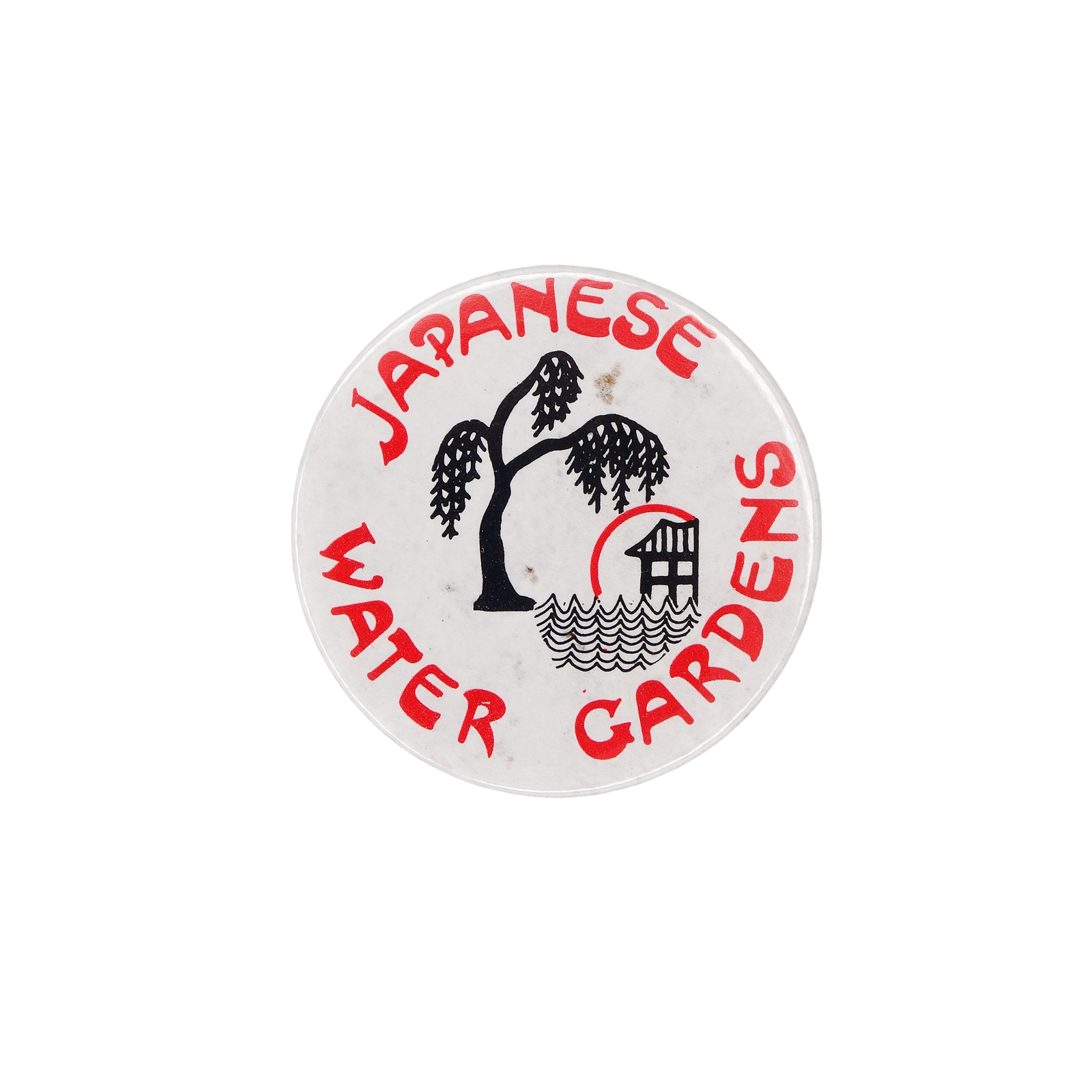 JAPANESE WATER GARDENS 缶バッジ バッチ