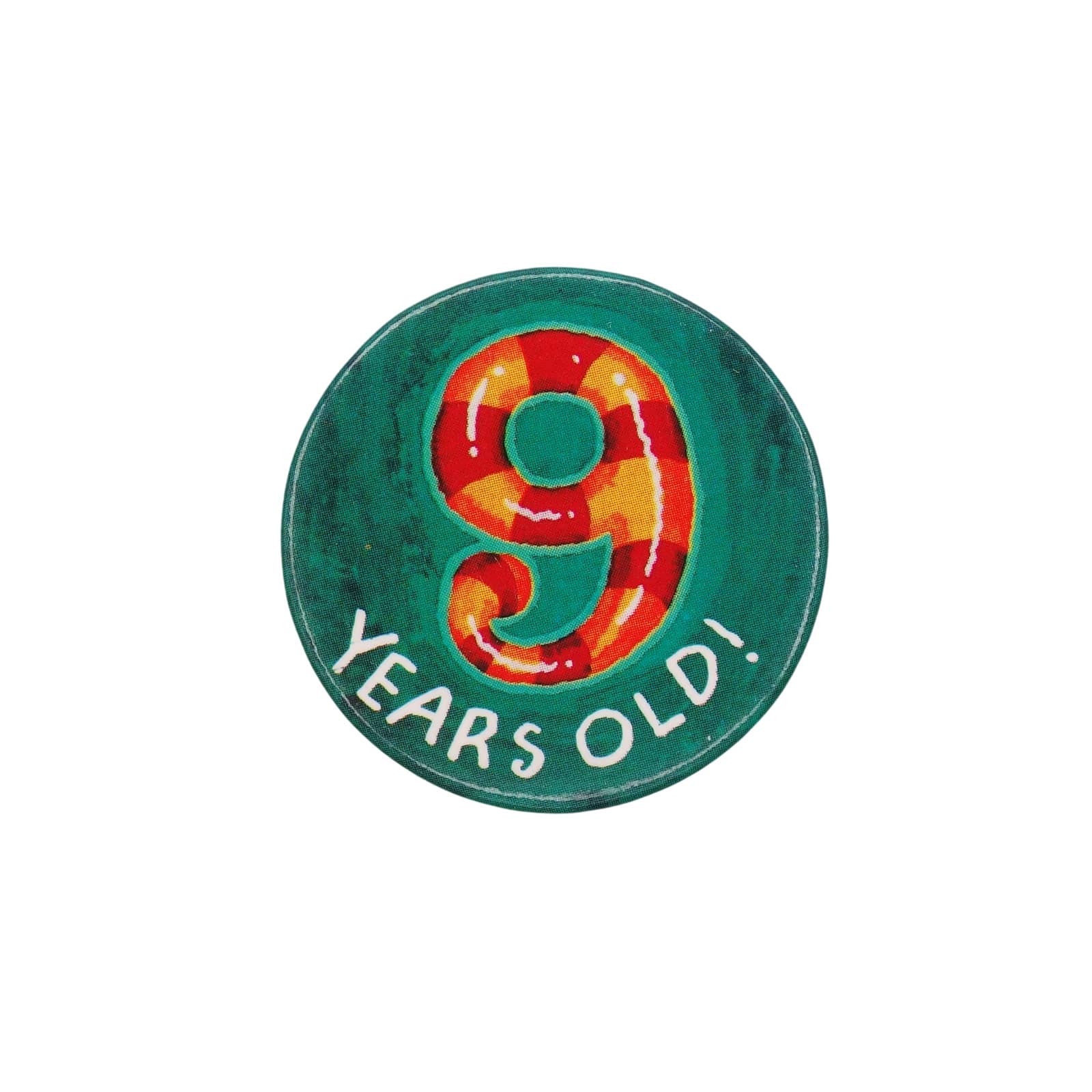 9 YEARS OLD! 缶バッジ バッチ 9歳 誕生日