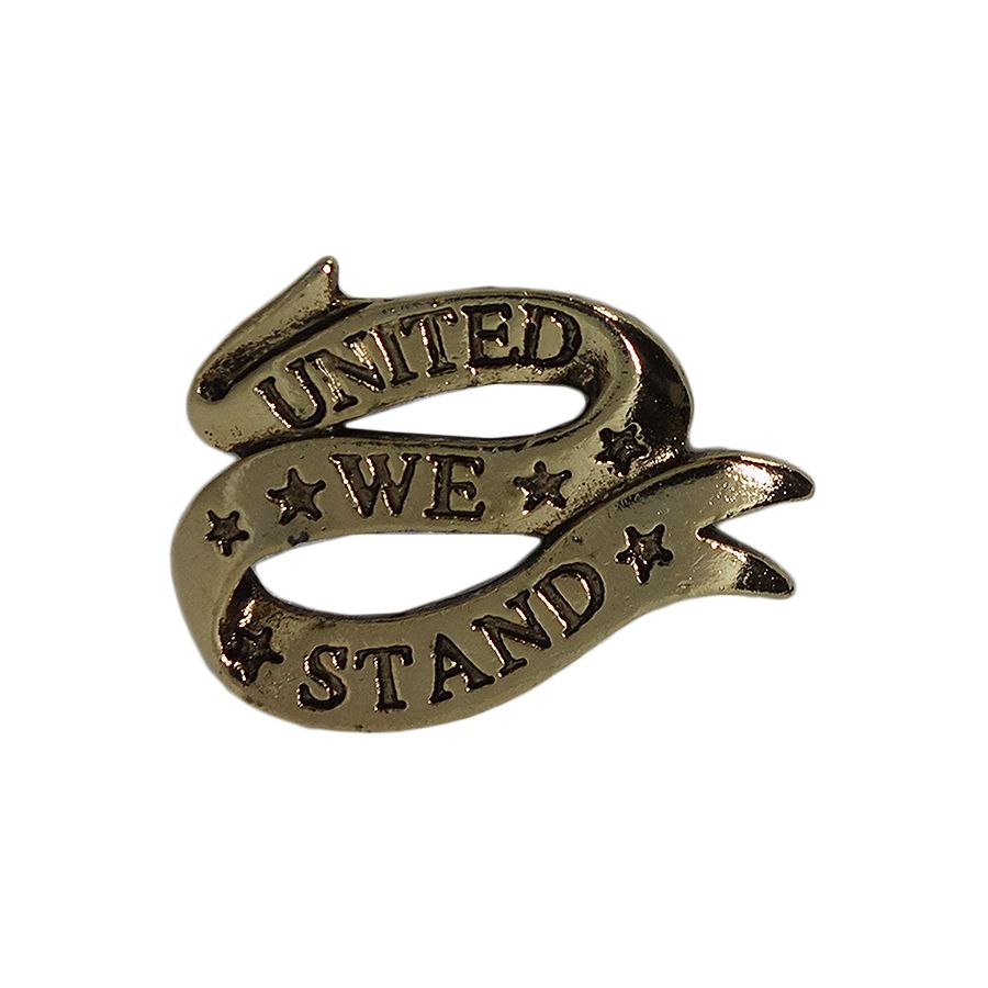 UNITED WE STAND ピンズ リボン CAMCO 留め具付き