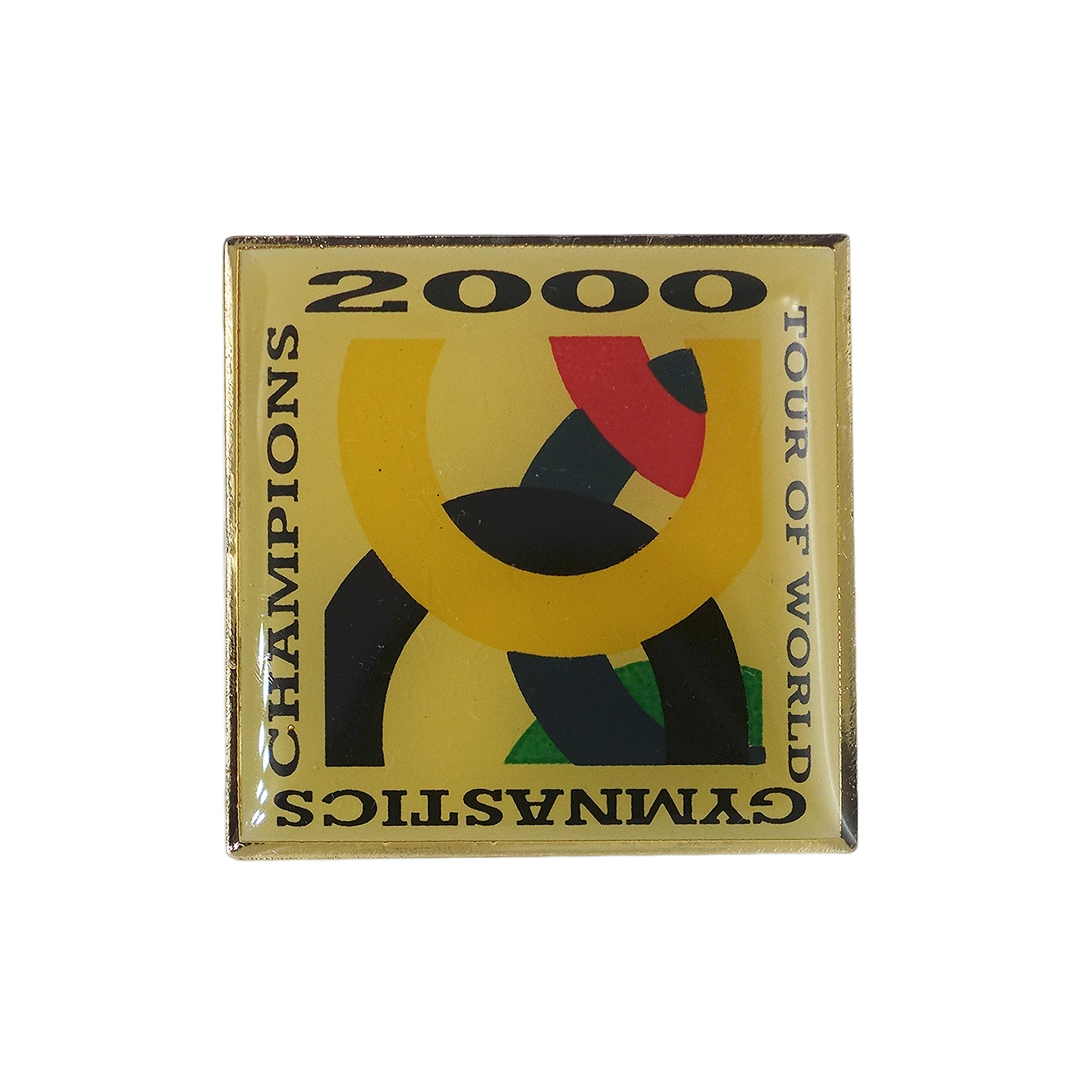 GYMNASTICS CHAMPIONS 2000 ピンズ 体操 留め具付き