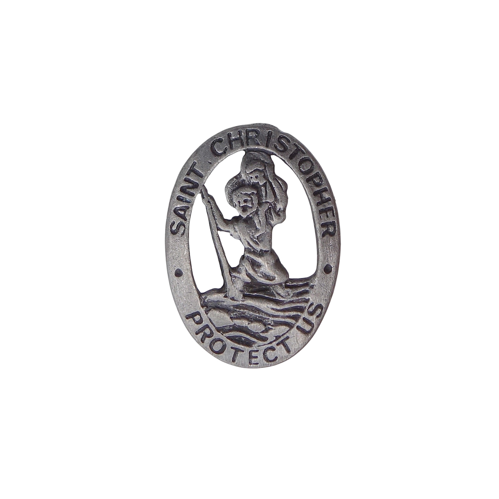 SAINT CHRISTOPHER 聖クリストファー PROTECT US ピンズ CAMCO