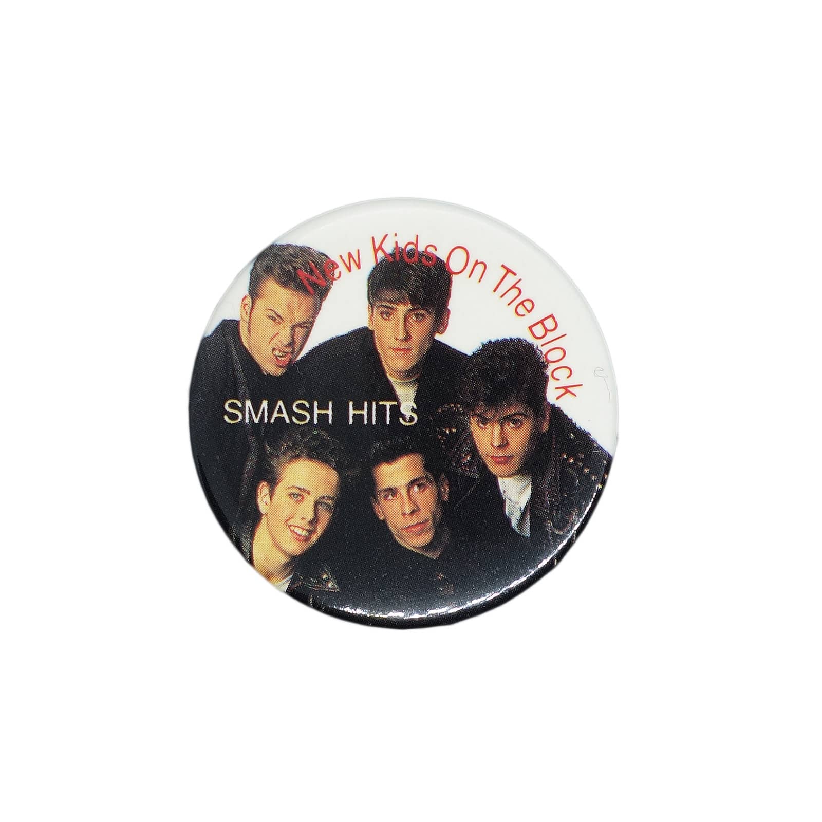 New Kids On The Block 缶バッジ バッチ Smash Hits
