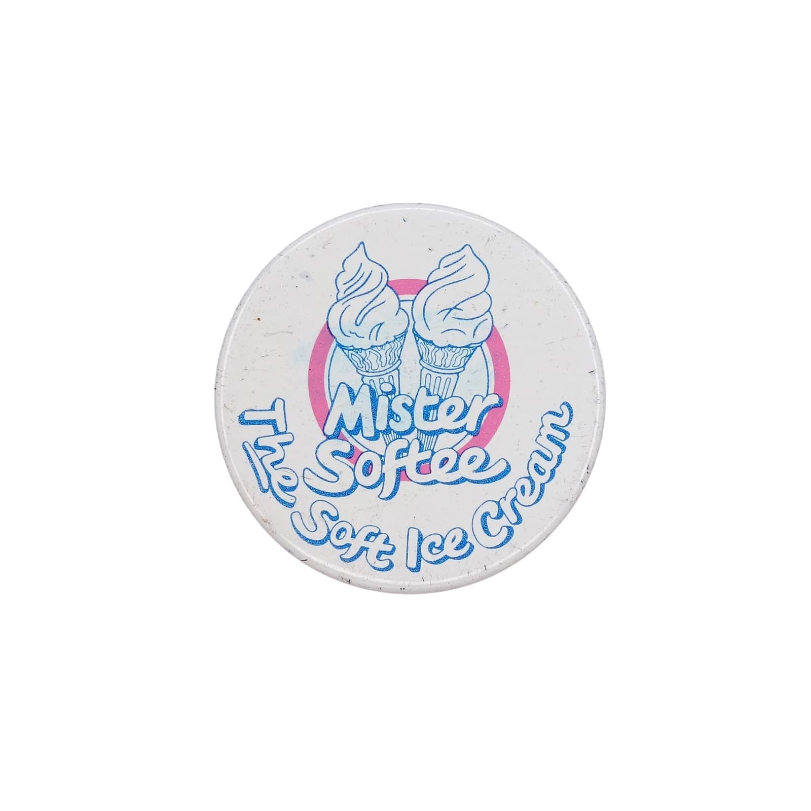 Mister Softee アイスクリーム業者 缶バッジ バッチ