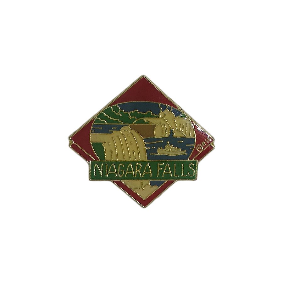 NIAGARA FALLS ピンズ ナイアガラの滝 留め具付き