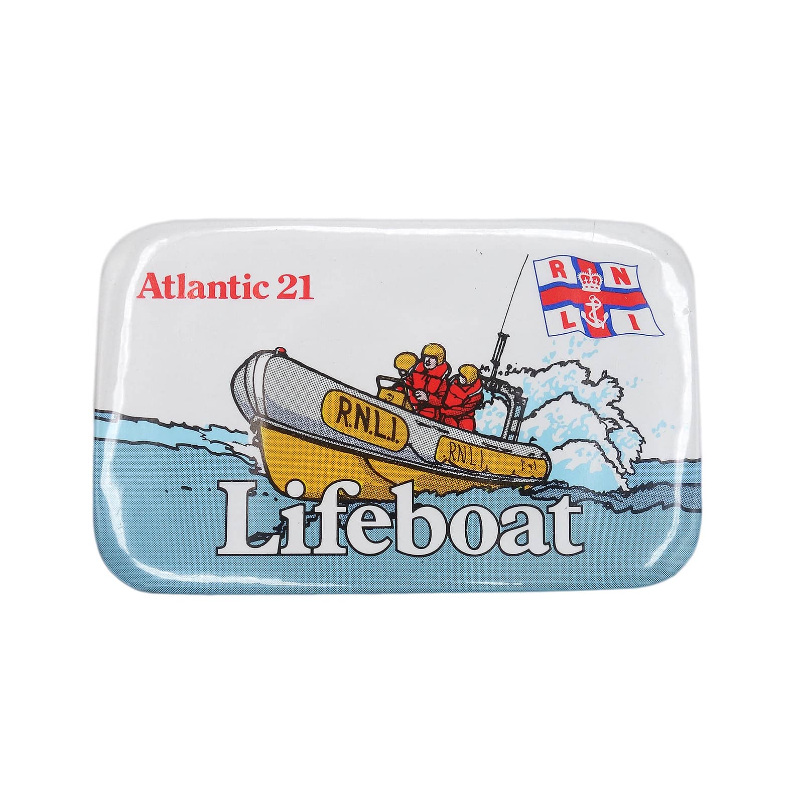 RNLI 英国王立救命艇協会 缶バッジ バッチ Lifeboat