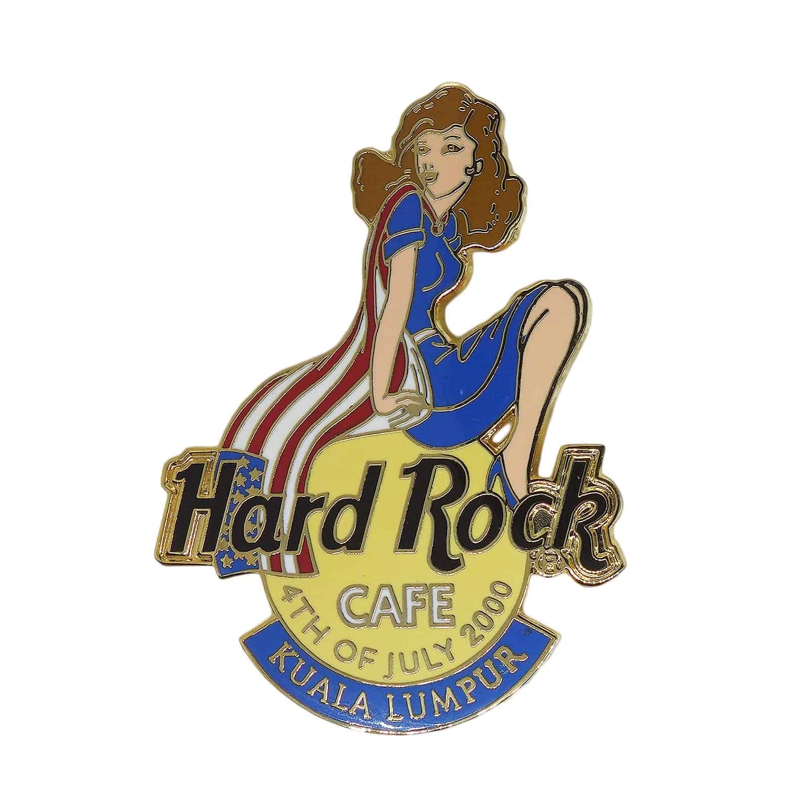Hard Rock CAFE ウェイトレス女性 ピンズ ハードロックカフェ KUALA LUMPUR