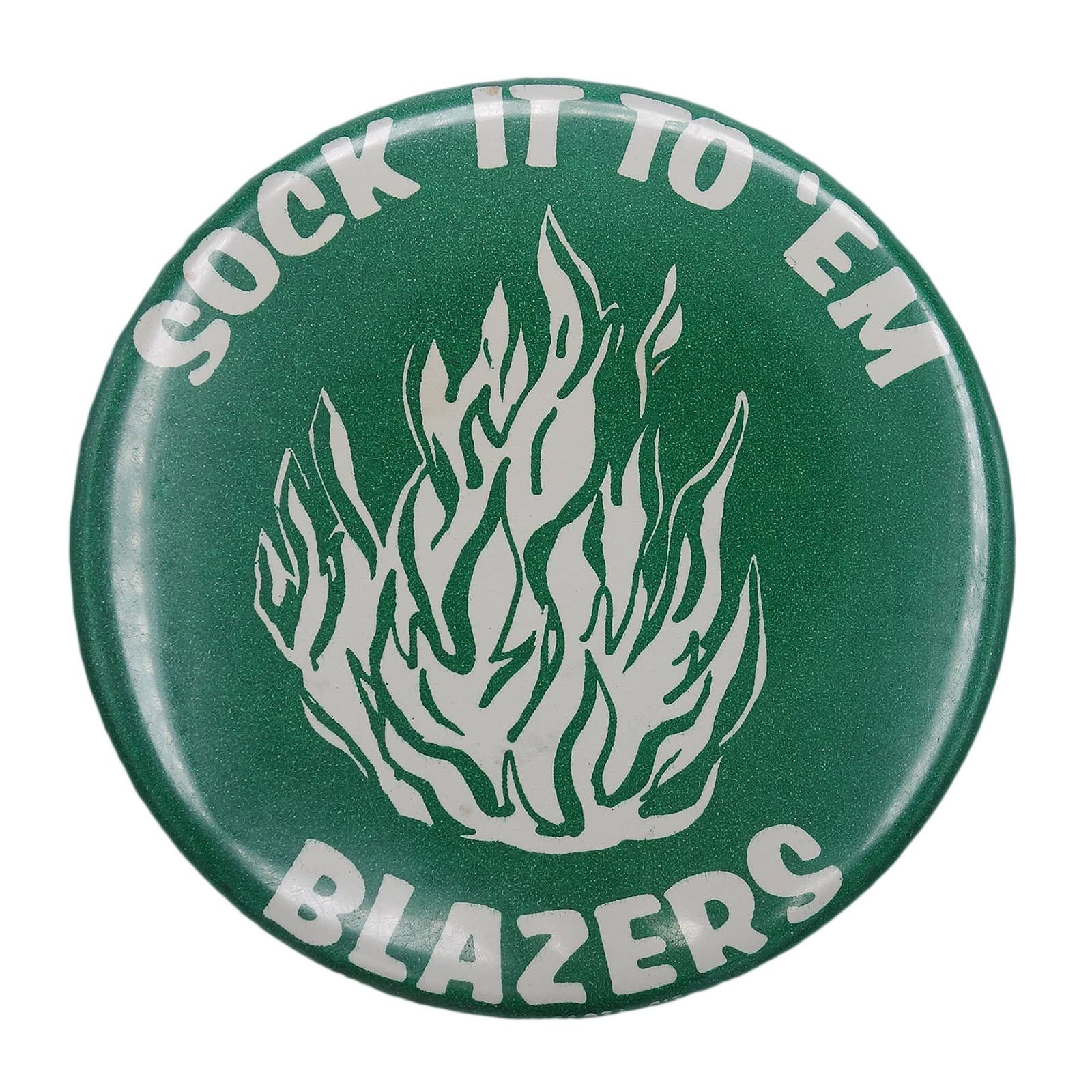 SOCK IT TO 'EM BLAZERS 缶バッジ バッチ