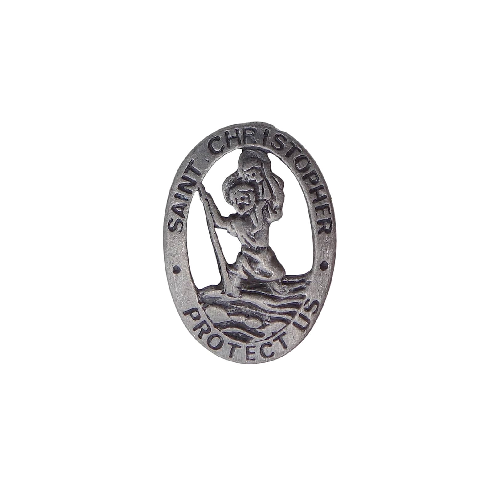 SAINT CHRISTOPHER 聖クリストファー PROTECT US ピンズ CAMCO