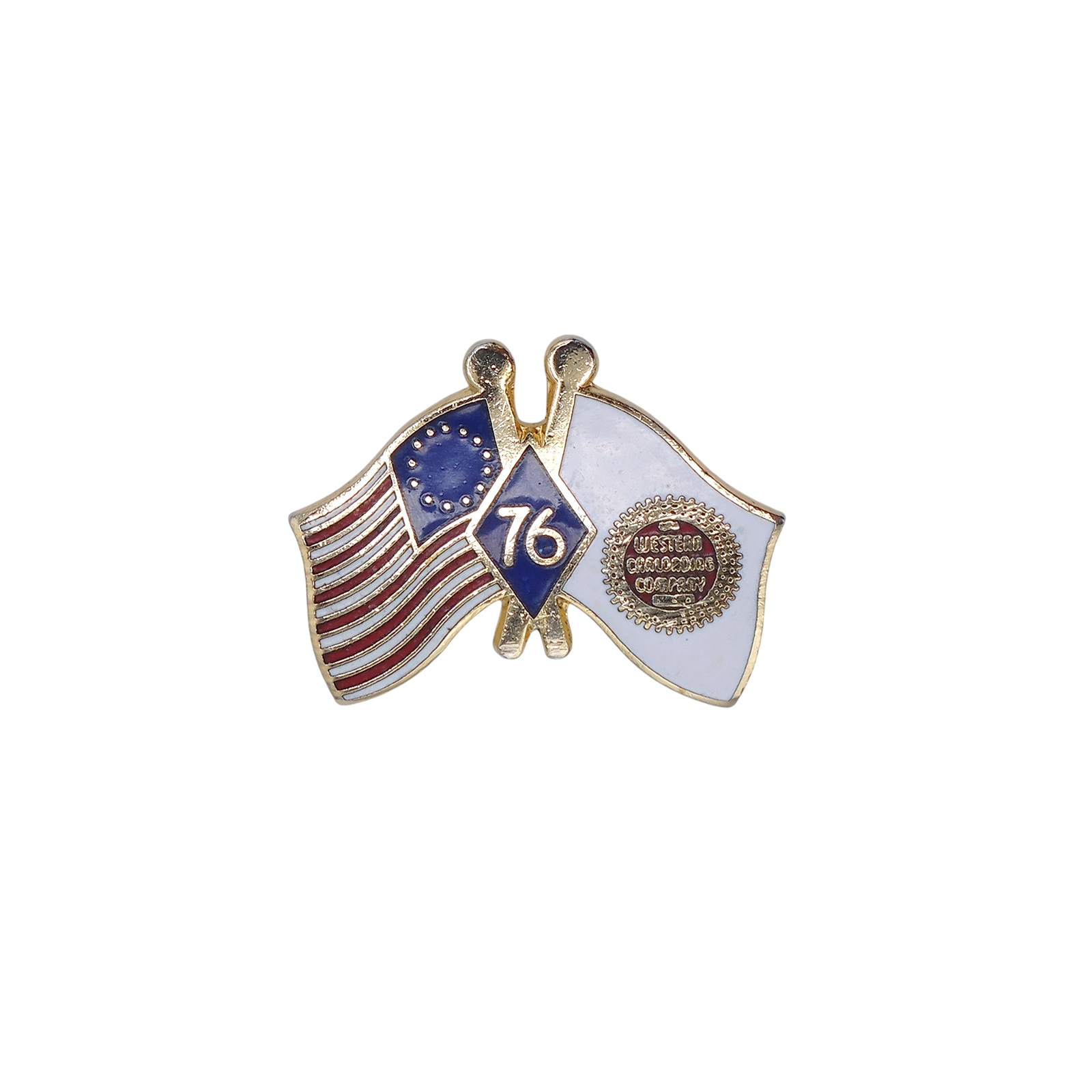 星条旗×WESTERN CARLOADING COMPANY ピンズ Spirit of '76